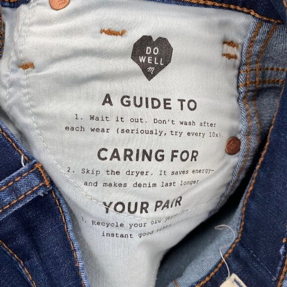 Madewell 10” High-Rise Skinny Jeans Women’s Size 23 - Picture 7 of 12